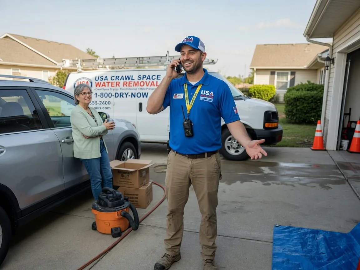 Crawl Space Water Removal Gastonia, NC FAQs